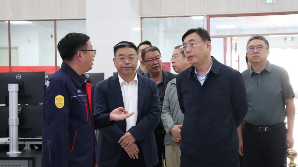 程曉波到甘肅能化集團金昌公司調研